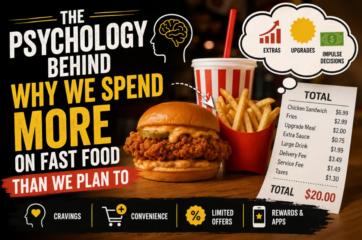 Fast-food ordering and the psychology of spending more than you planned