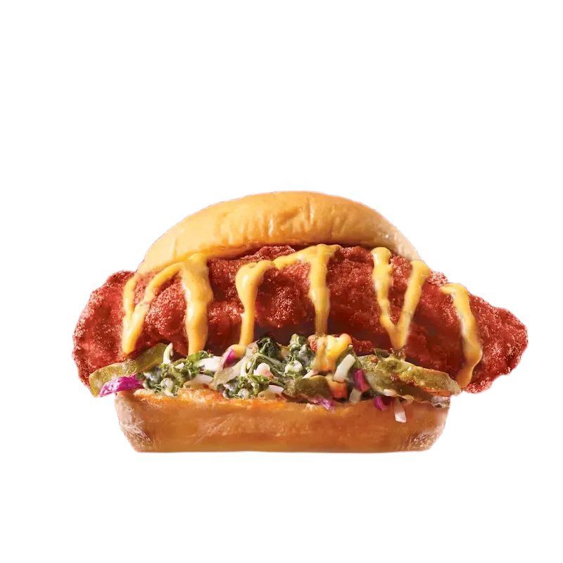 Single Slider at Dave's Hot Chicken