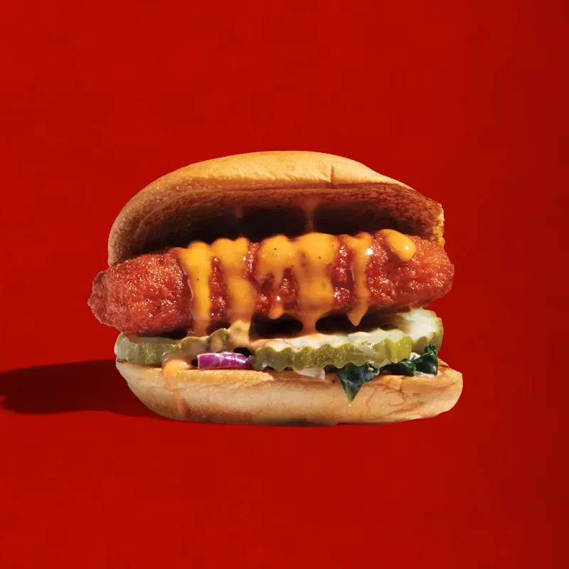 Hot Mozz Slider at Dave's Hot Chicken