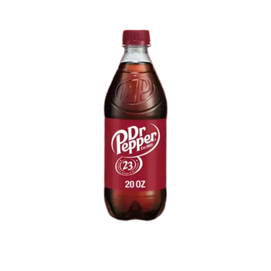 20 oz Dr Pepper at Dave's Hot Chicken