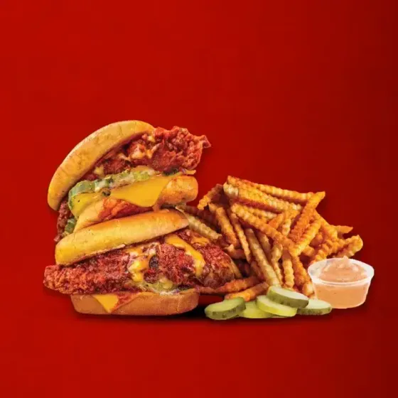 Dave's #2 2 Sliders w/ Fries