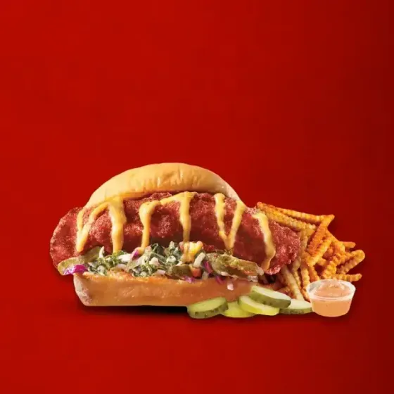 Dave's #4 1 Slider w/ Fries