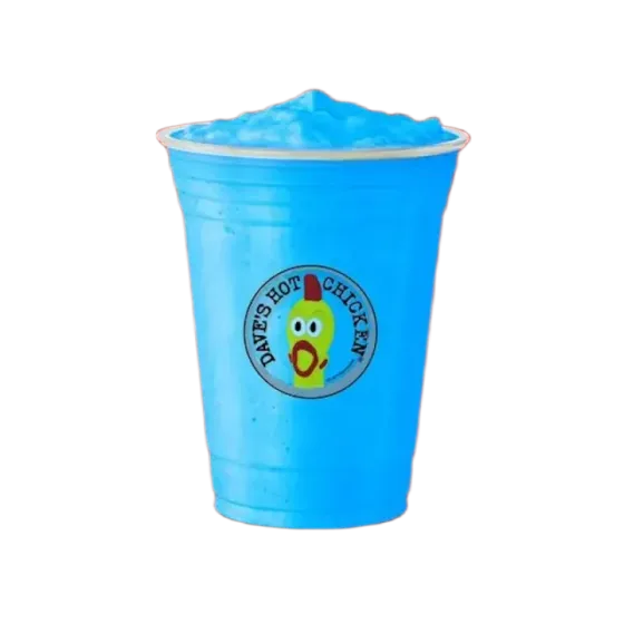 Frozen Powerade Mountain Berry Blast at Dave's Hot Chicken