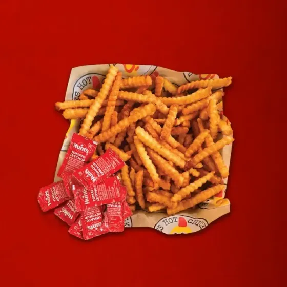 Box of Fries at Dave's Hot Chicken