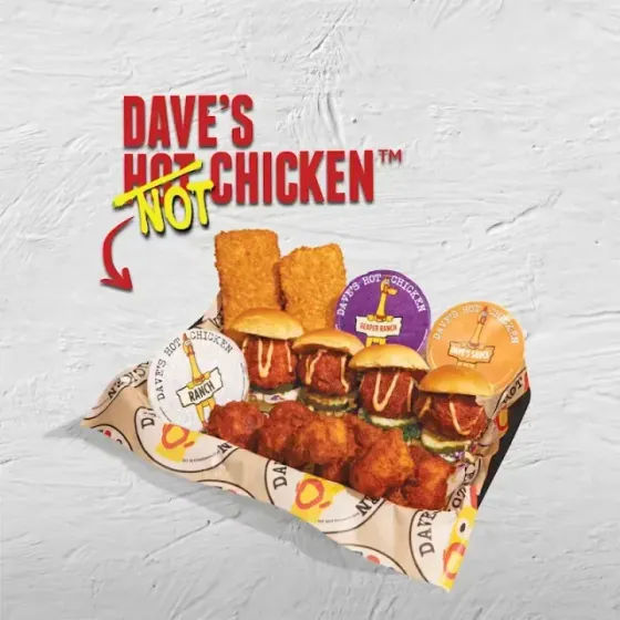 Dave's (Not Chicken) Big Trio at Dave's Hot Chicken