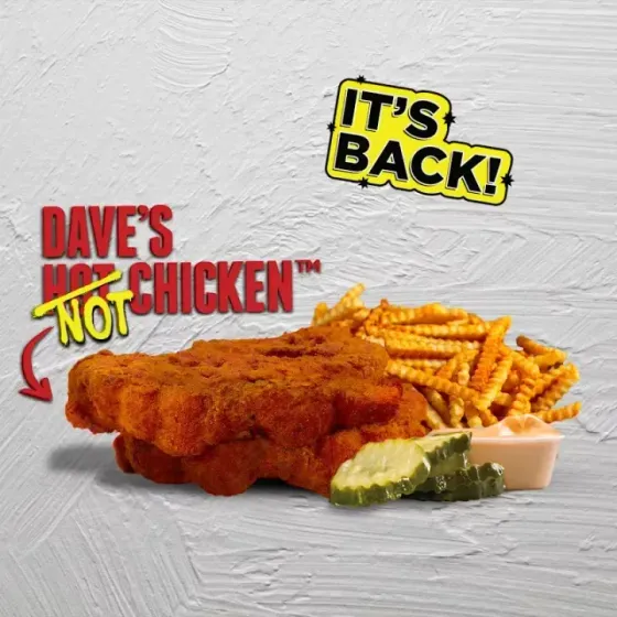 Cauli Dave's #1: 2 Cauli Tenders w/ Fries at Dave's Hot Chicken