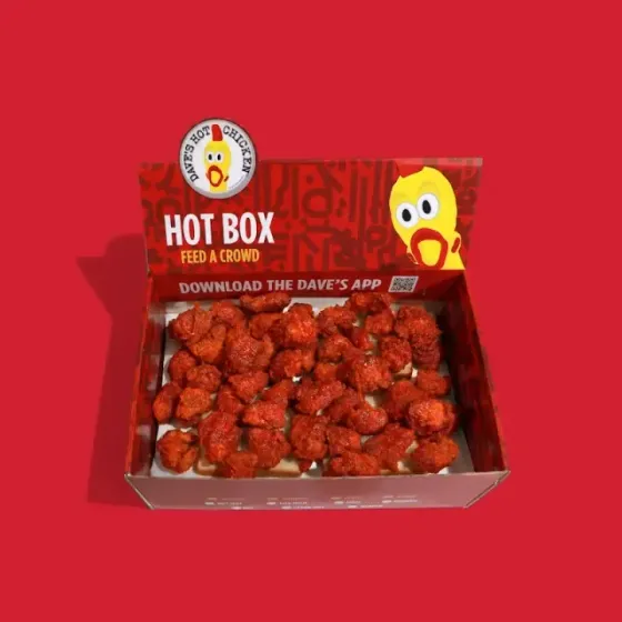 Hot Box — Dave's Bites at Dave's Hot Chicken
