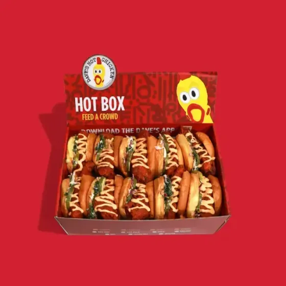 Hot Box — Sliders at Dave's Hot Chicken