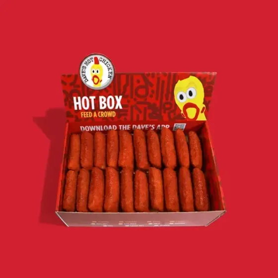 Hot Mozz Hot Box at Dave's Hot Chicken