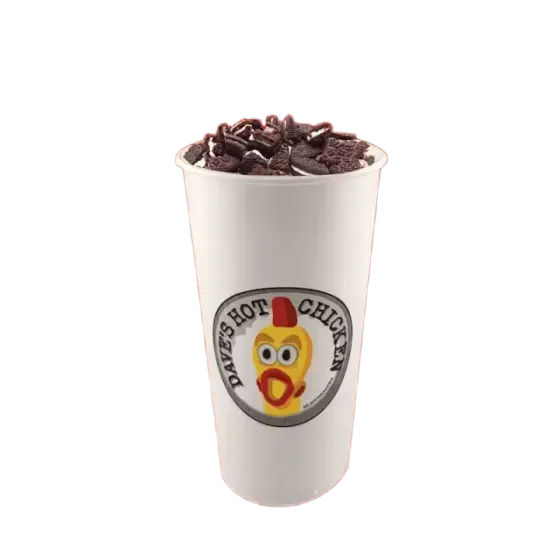 Oreo Top-Loaded Shake at Dave's Hot Chicken