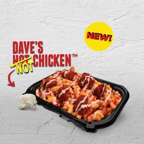Regular Top-Loaded Spicy Buffalo Cauli Mac at Dave's Hot Chicken