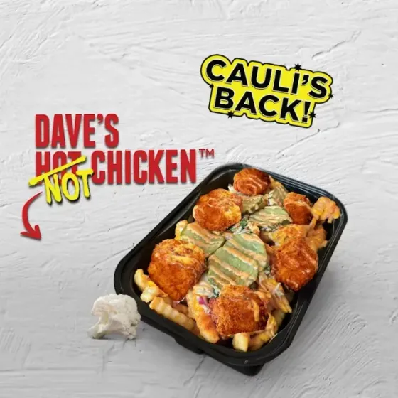Regular Cauliflower Top-Loaded Fries at Dave's Hot Chicken