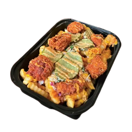 Regular Top-Loaded Fries at Dave's Hot Chicken
