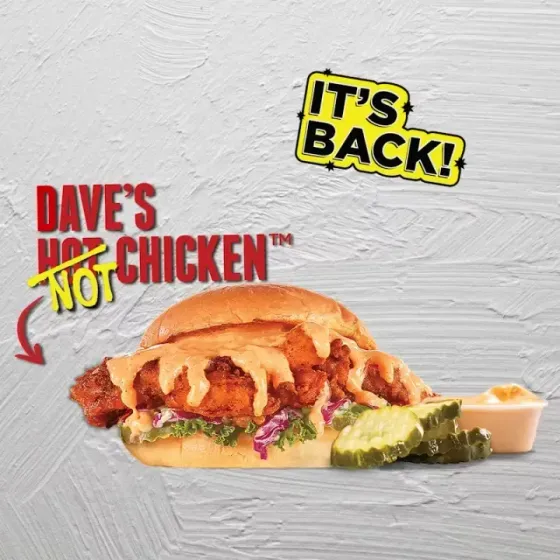 Single Cauli Slider at Dave's Hot Chicken