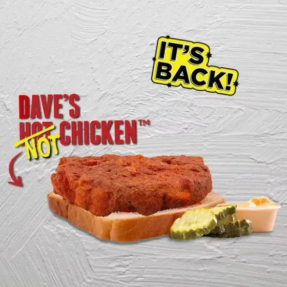 Single Cauli Tender at Dave's Hot Chicken