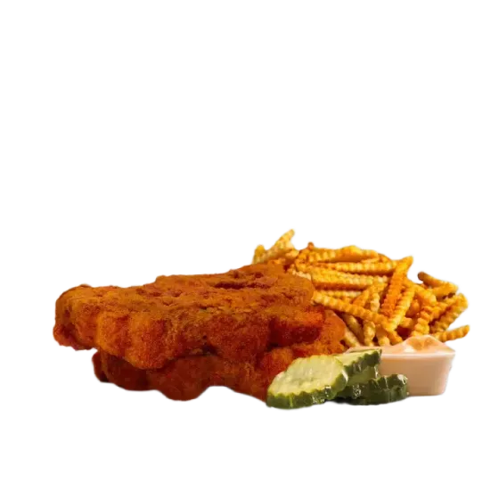 2 Cauli Tenders w/ Fries