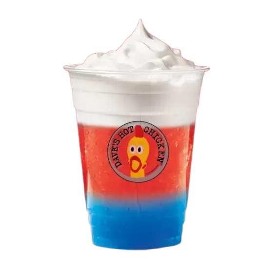 Rocket Creme Slusher at Dave's Hot Chicken