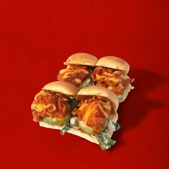 Dave's Mini Sliders at Dave's Hot Chicken