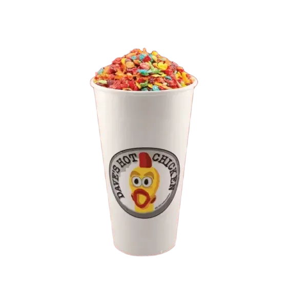 Fruity Pebbles Top-Loaded Shake